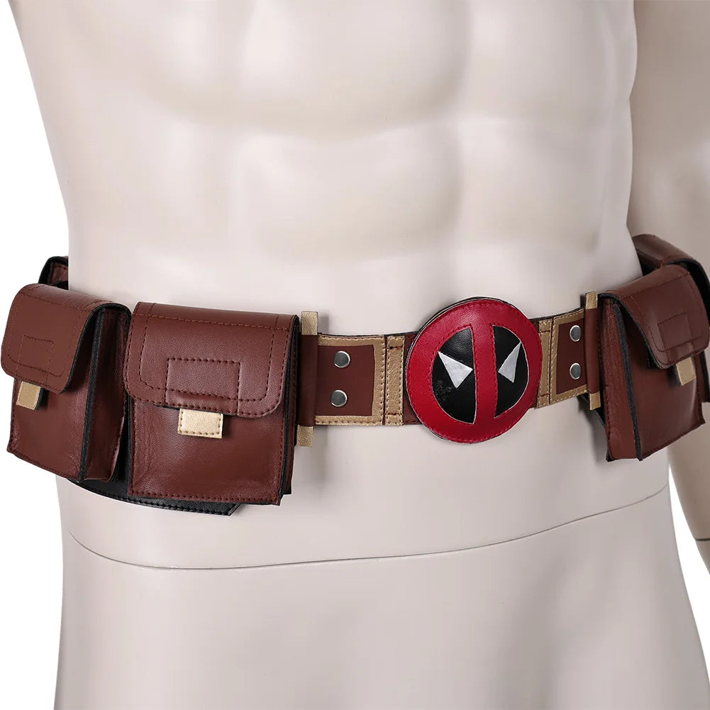 Cinto dos Avengers Deadpool - Acessório de cosplay para homem