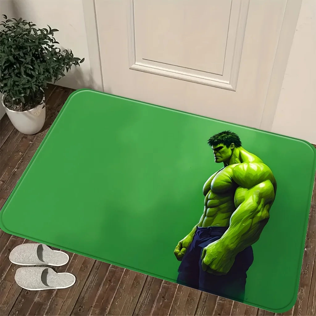 Tapete dos Vingadores Hulk — Perfil do tronco verde