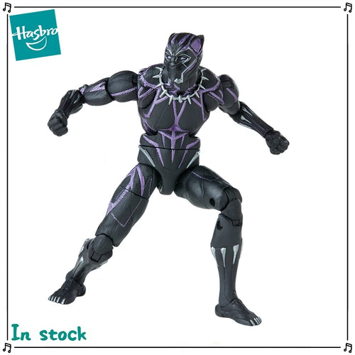Hasbro Marvel Legends Black Panther figura – fekete-lila, mozgatható jelmez
