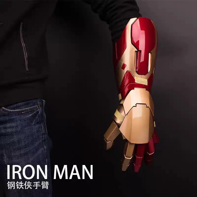 Iron Man Mechanical Arm - MK42 Forearm in Red and Gold