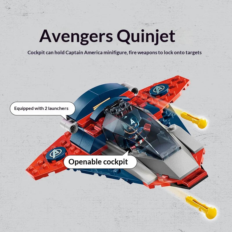 LEGO Marvel 76319 – Amerika Kapitány Thanos ellen