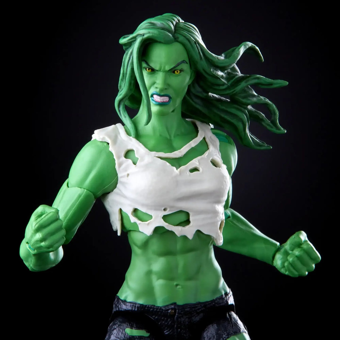 Kloubová figurka She-Hulk Marvel Legends – dvě hlavy, 15 cm