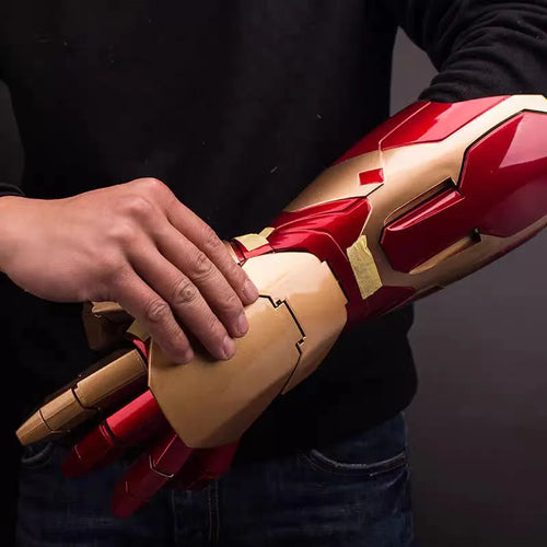 Iron Man Mechanical Arm - MK42 Forearm in Red and Gold