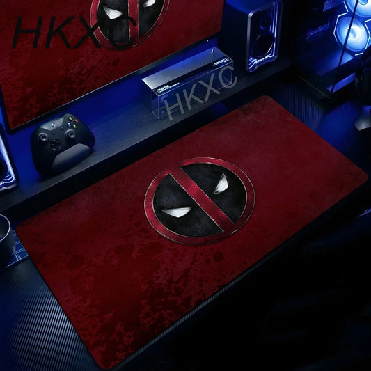 Tapete de rato Marvel Deadpool - Logótipo de alvo vermelho