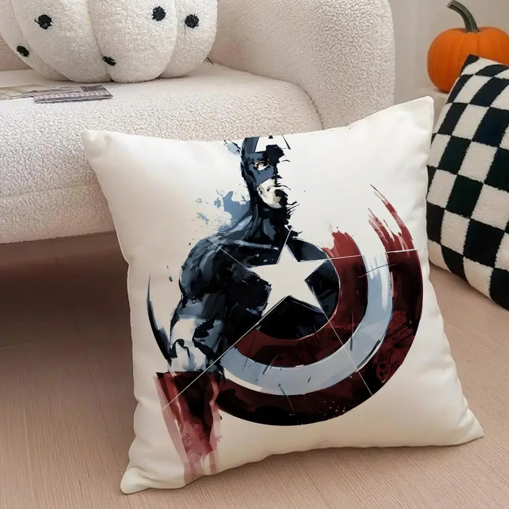 Captain America Cushion Cover – Combat Pose