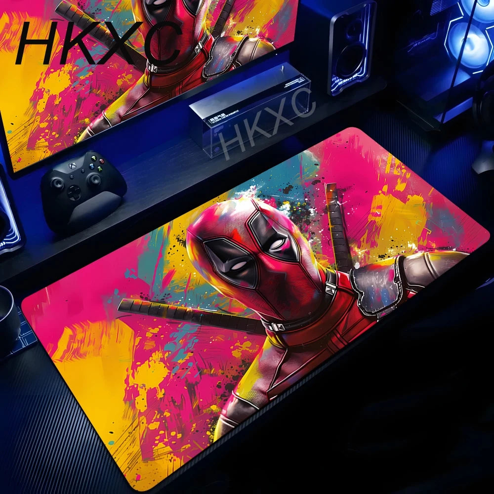 Marvel Deadpool-musmatta – färgstark popkonst