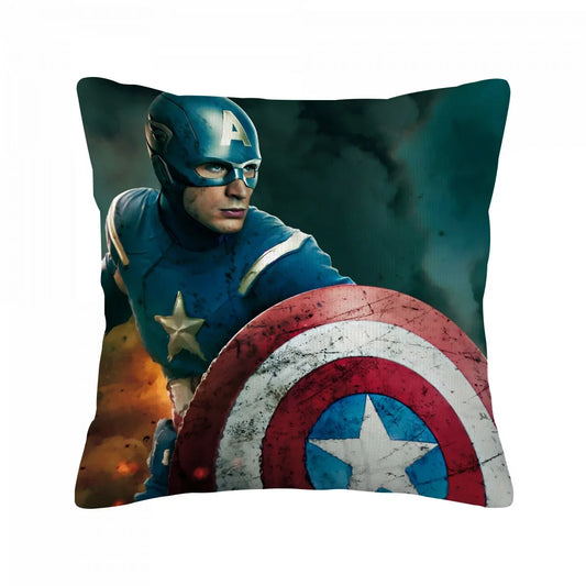 Captain America díszpárnahuzat – robbanó pajzs