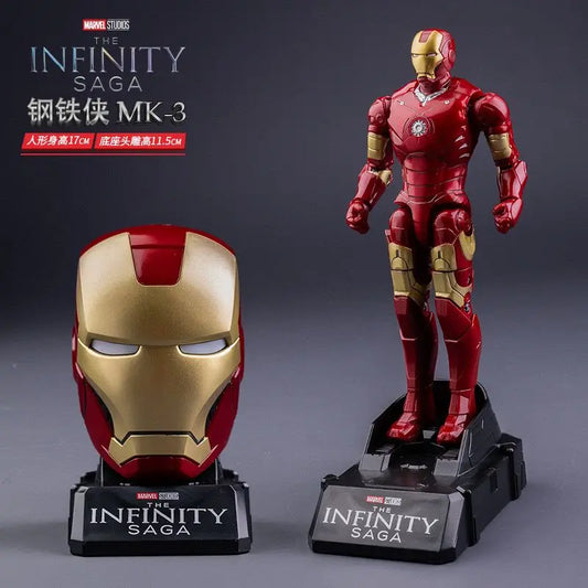 Iron Man MK3 Figure with Helmet - Infinity Saga Collection