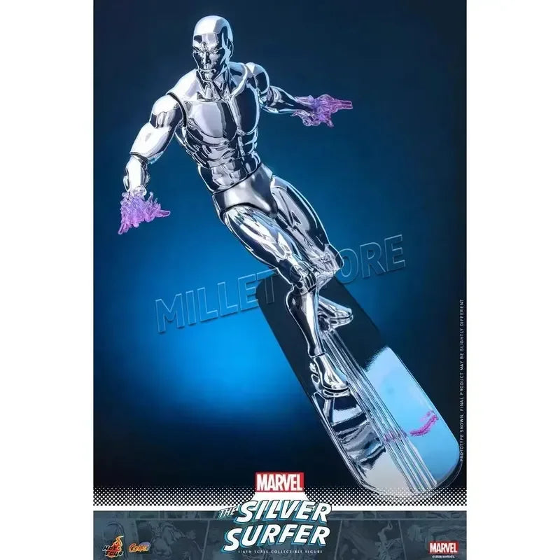 Figurka Hot Toys Silver Surfer – 1/6 Marvel Fantastic Four s prknem