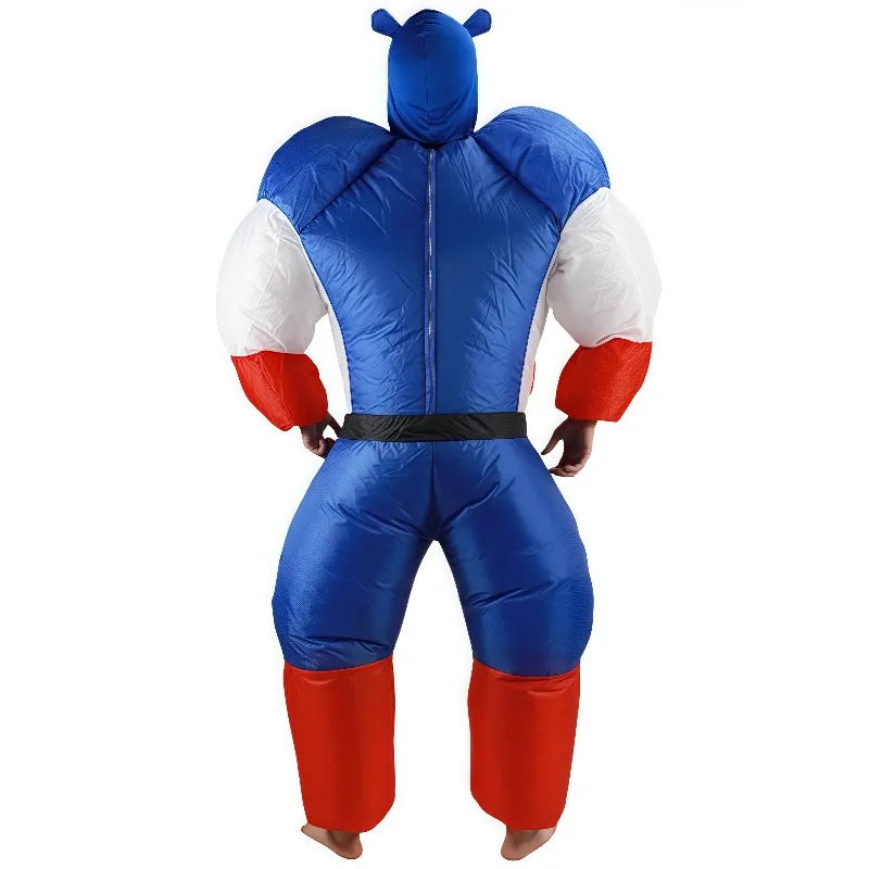 Avengers Hulk Inflatable Costume - Blue Pants