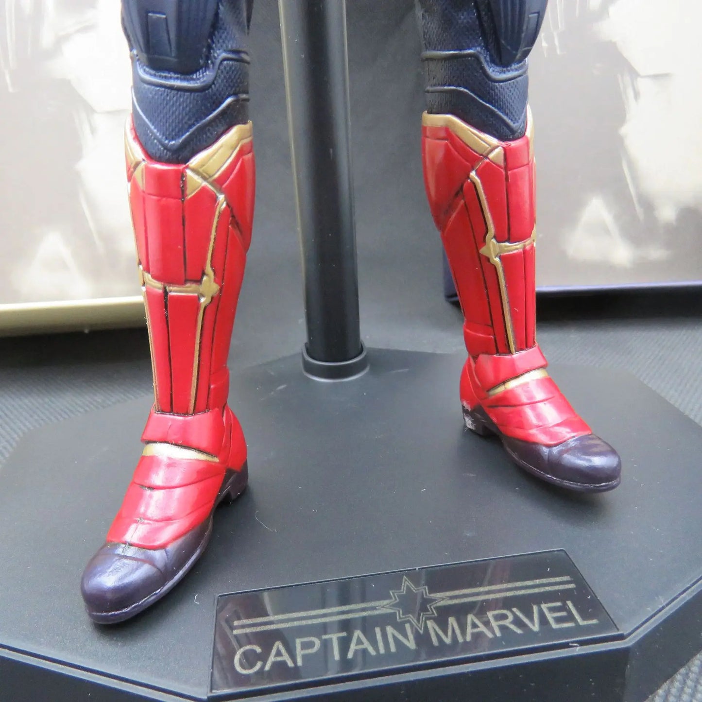 Statue Avengers Captain Marvel – collection en PVC, boîte de 30cm