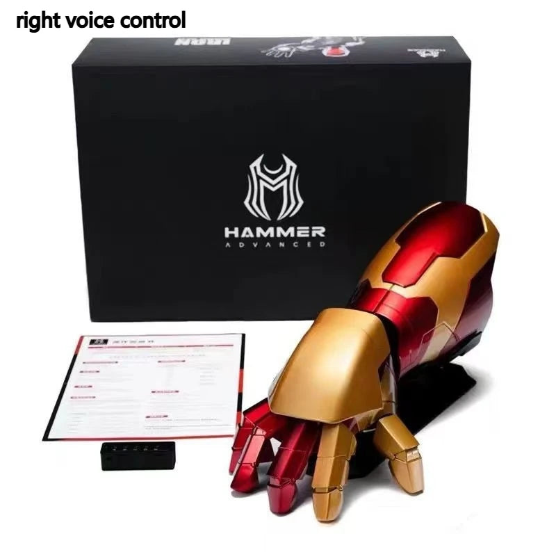 Iron Man Mechanical Arm - MK42 Forearm in Red and Gold