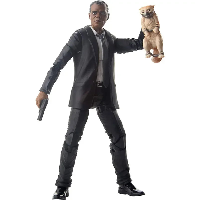 Figura Marvel Legends Nick Fury - Coleção Hasbro de 6 polegadas