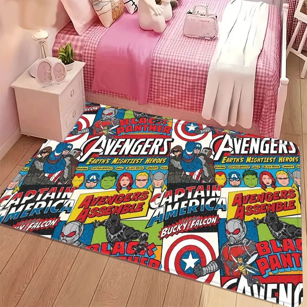 Avengers Moon Knight Rug - Winged Egyptian God Design