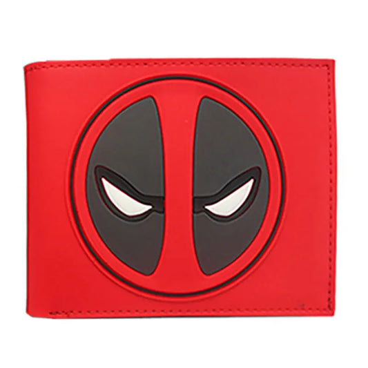 Bosszúállók Deadpool pénztárca – fekete logó piroson
