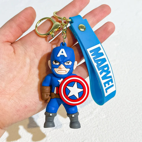 Amerika Kapitány kulcstartó – chibi figura