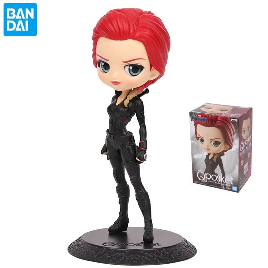 Figurka Black Widow – zrzavé vlasy, černá kombinéza