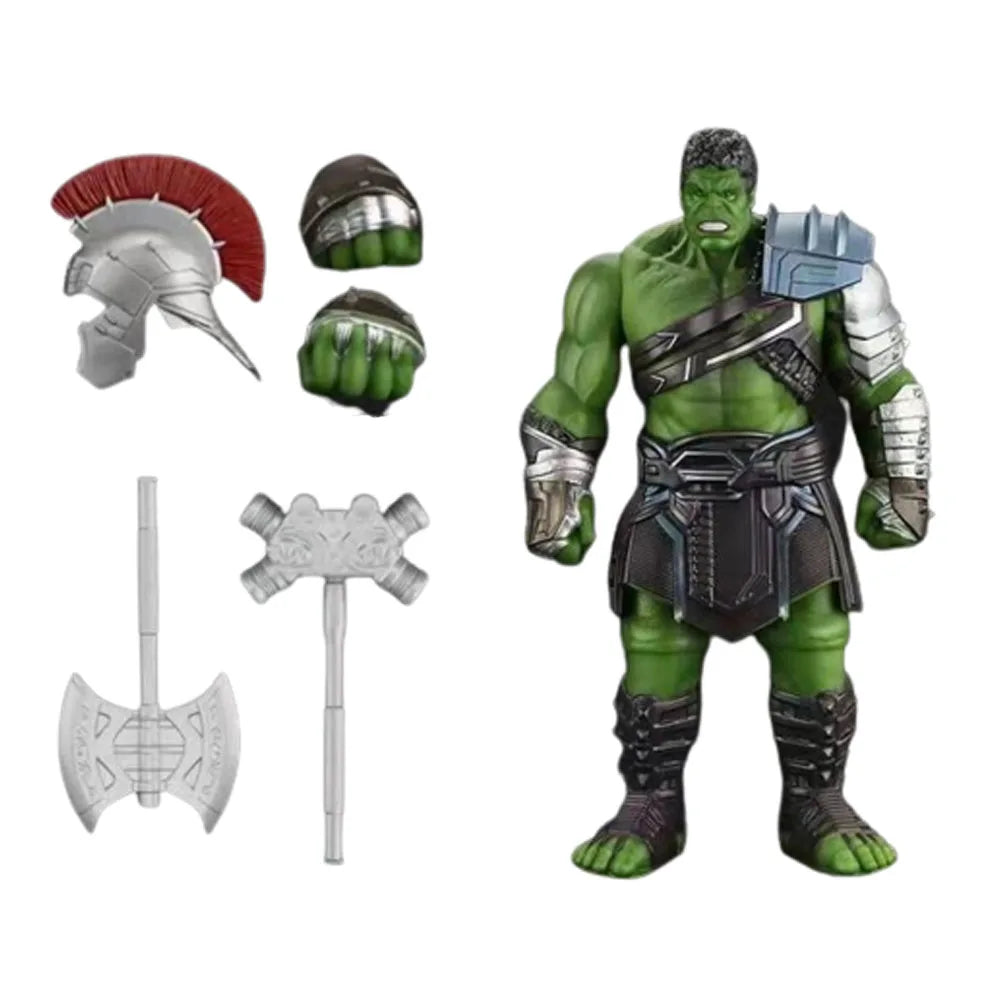 Avengers Thor Ragnarok-figur – Artikulerad med hammare och yxa, 30 cm