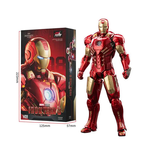 ZD Toys Iron Man MK8 Figure - Tony Stark Action Figure