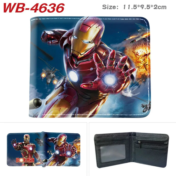 Avengers Deadpool Wallet - Diagonal Gold and Red