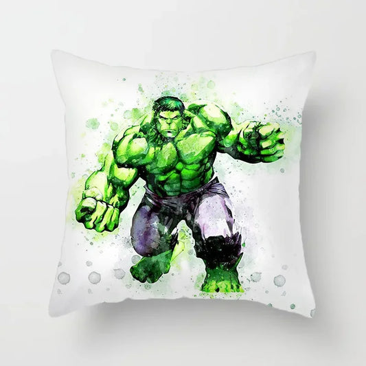 Hulk párnahuzat – akvarell dühös póz