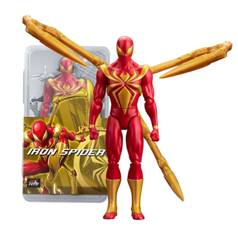 Avengers készlet – több karakteres kollekció: Iron Man, Thor, Hulk, Spider-Man, 18 cm