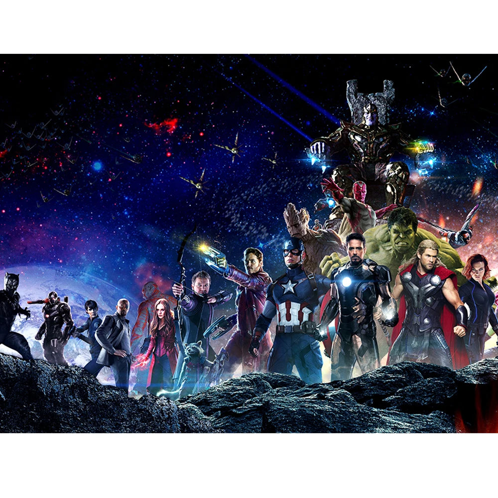 Avengers Infinity War Poster - Heroes Assemble