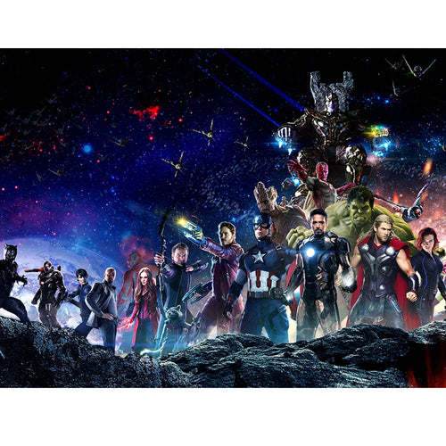 Avengers Infinity War Poster - Heroes Assemble
