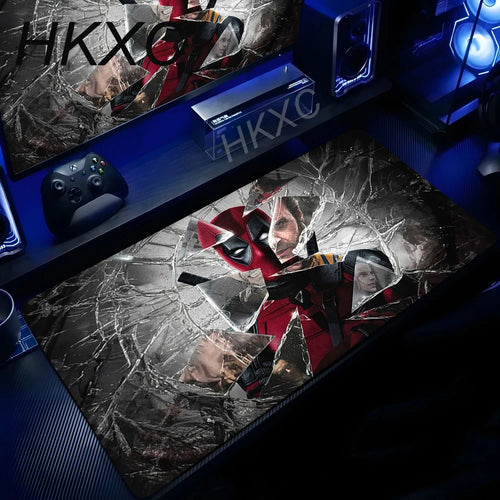 Covoraș de mouse Marvel Deadpool - Colaj cu oglindă spartă