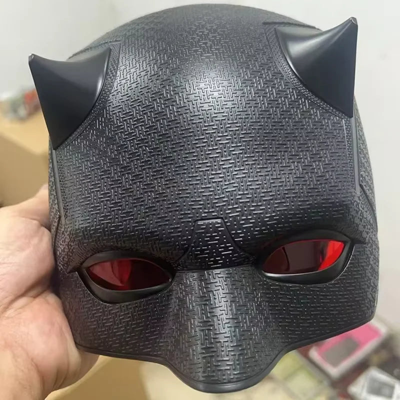 Cosplay maska Daredevila – Born Again, helma s rohy