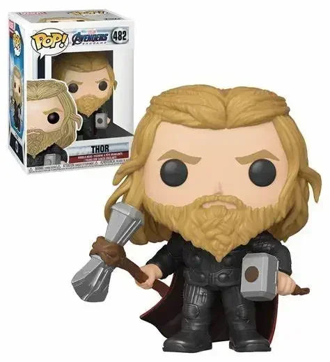 Figurka Funko Pop Avengers Thor – Endgame se Stormbreakerem a Mjolnirem č. 482