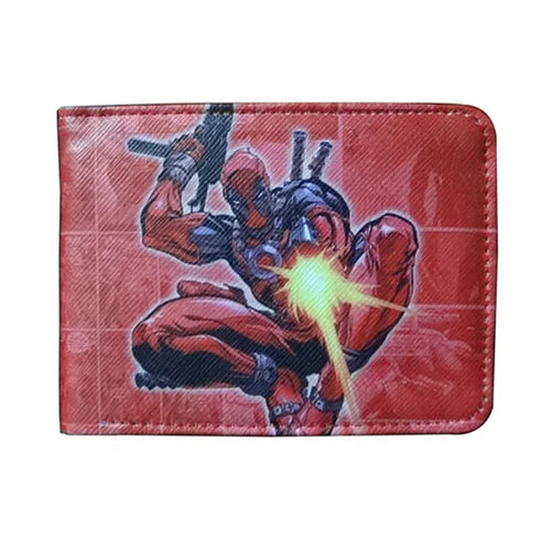 Portofel Avengers Deadpool – siluetă energică roșie