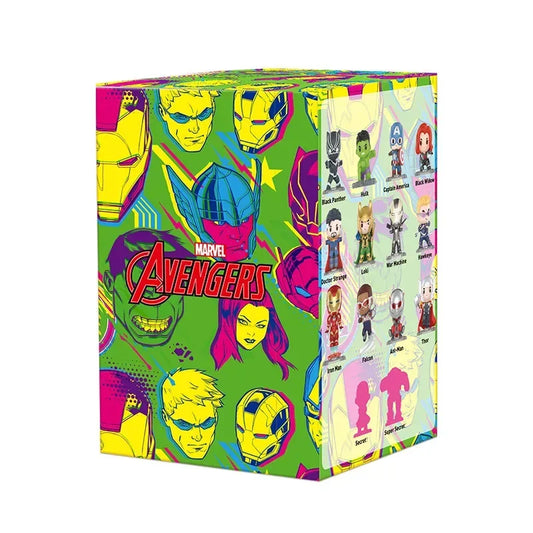 Zapečetěná krabička POP MART Avengers – kompletní série blind boxů