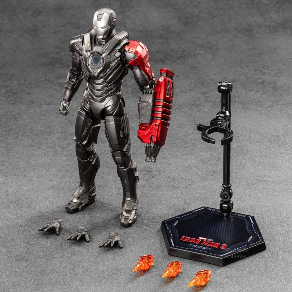 ZD Toys Iron Man MK18-figur – Tony Stark-actionfigur