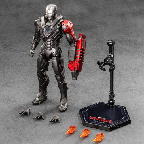 ZD Toys Iron Man MK18-figur – Tony Stark-actionfigur