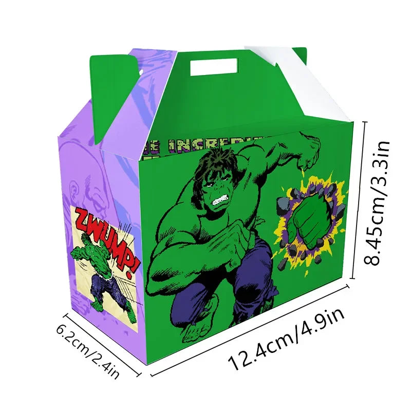 Set pentru aniversare Hulk - Farfurii, pahare, tacâmuri și decorațiuni