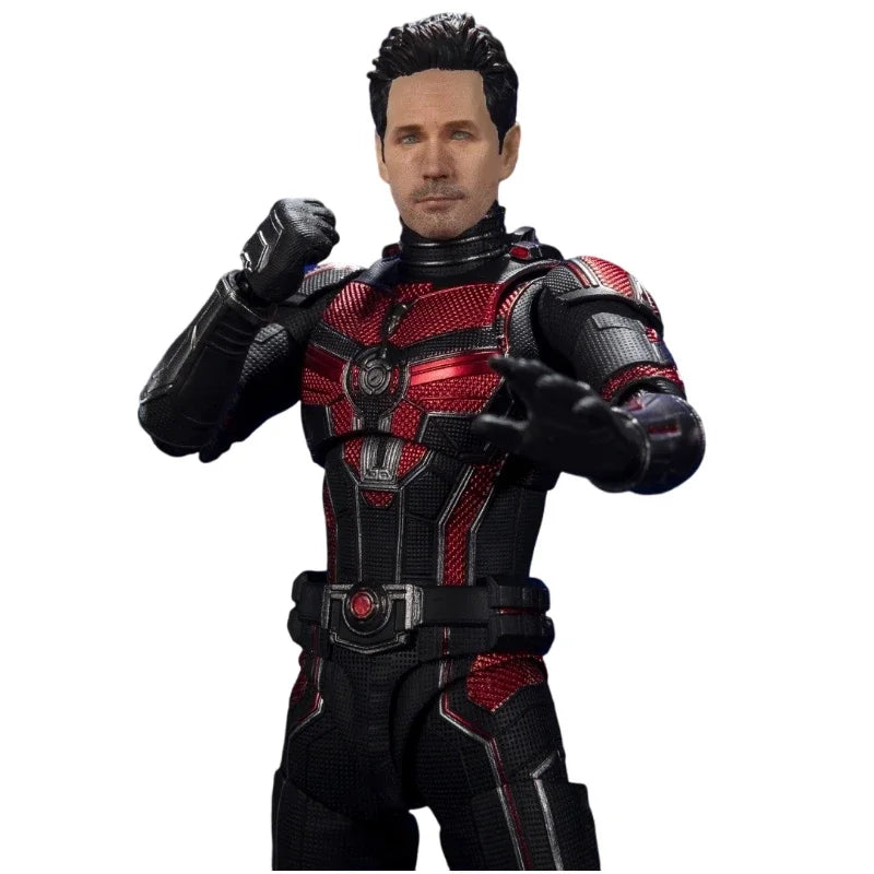 Figura S.H.Figuarts Homem-Formiga - Bandai Quantumania Fato Vermelho e Preto