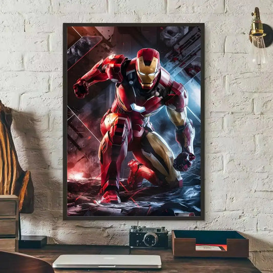 Autocolant Iron Man – Ieșirea din foc