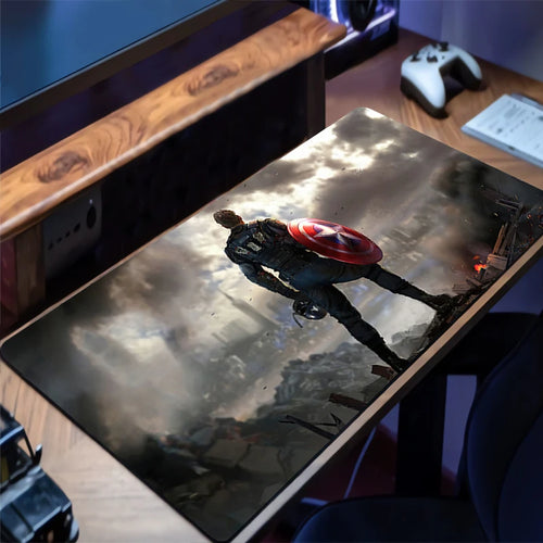 Covoraș de mouse Avengers - Design acțiune nocturnă XXL
