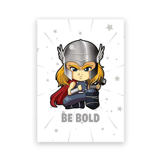 Chibi Thor-poszter – Légy merész