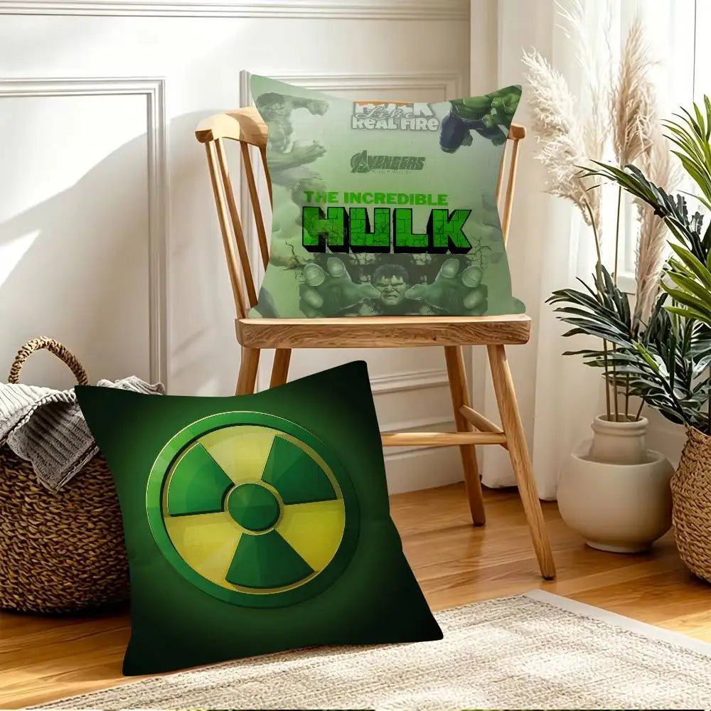 Hulk Pillow Cover - Vector-Style Roar