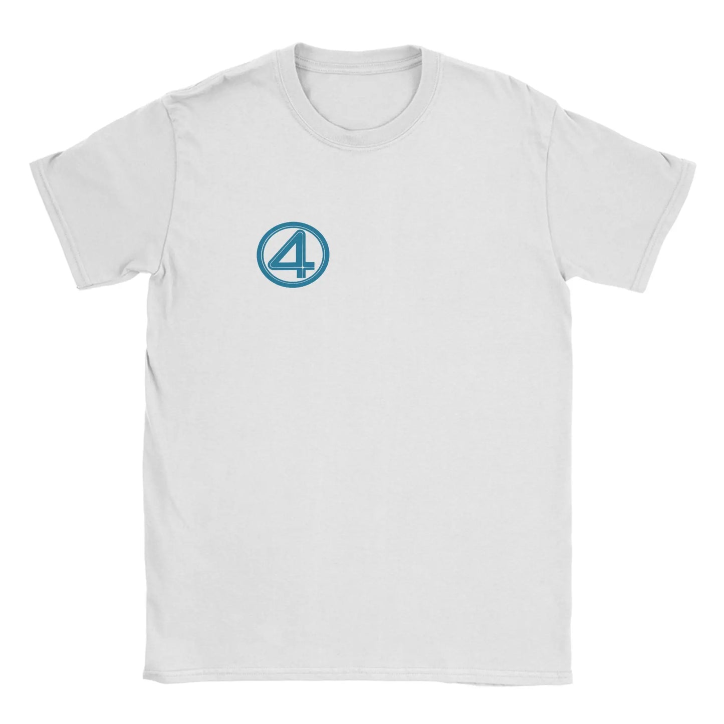 T-shirt The Fantastic 4 First Steps – poster rétro bleu unisexe