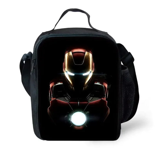 Avengers Iron Man Lunch Bag - Gold Helmet Bust