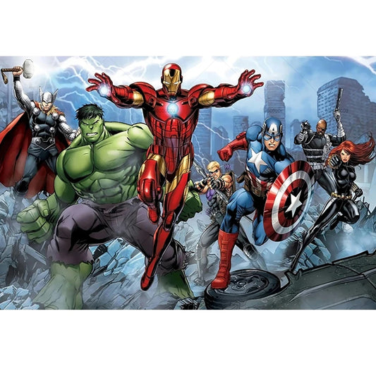 Poster Avengers Comic – nattligt team