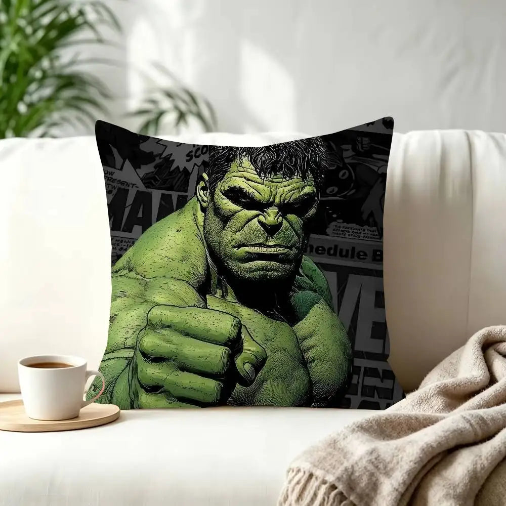 Hulk párnahuzat – Ökölbe szorított ököl képregényes stílusban