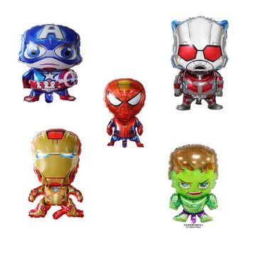 Decoração de aniversário Avengers - kit de 5 peças