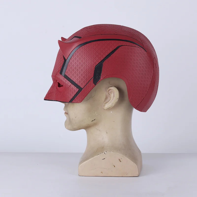 Cosplay maska Daredevila – Born Again, helma s rohy