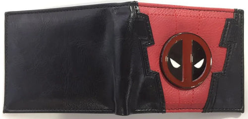 Bosszúállók Deadpool pénztárca – szögletes fekete felvarró