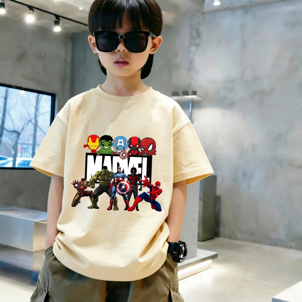 Marvel gyermekpóló – sokszínű chibi csapat
