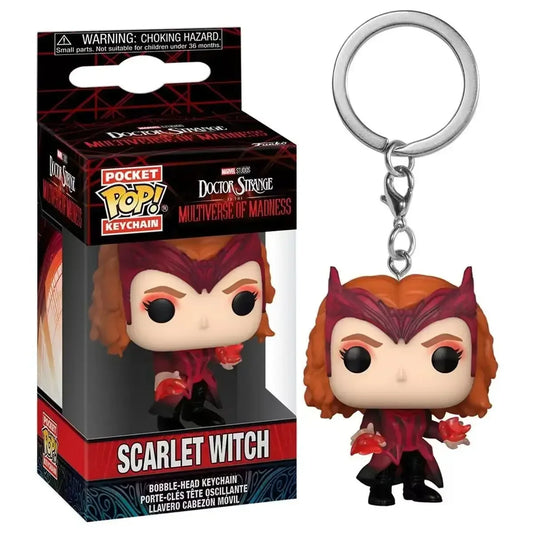 Funko Pop Avengers Scarlet Witch-nøglering – Multiverse of Madness